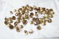 Swarovski 28ss/38ss Chaton Round Light Colorado Topaz 6/12/24/100/300/500 Pieces