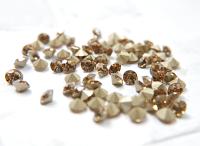 Swarovski 28ss/38ss Chaton Round Light Colorado Topaz 6/12/24/100/300/500 Pieces