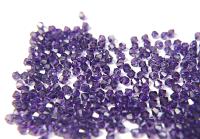 4/6MM Purple Velvet Swarovski Bicone Beads 36/72/144/432/720 Pieces (277) rare beads, jewelry supplies, embroidery materials, vintage supply