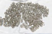 4mm Crystal Satin Swarovski Bicone beads 36/72/144/432/720 Pieces embroidery materials, loose beads, craft supply, vintage findings