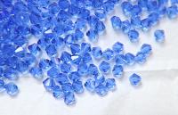 6mm Sapphire Preciosa Bicone 20 Gross (2880 Pieces) Pieces Jewelry making beads Made in Czech Republic PREMIUM MATERIALS