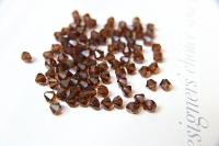 6 mm Smoked Topaz Preciosa Bicones 12/3672/144/288 Pieces Jewelry making beads Made in Czech Republic PREMIUM MATERIALS