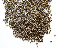 11/0 Charlotte true Cut Beads Metallic Dark Bronze 10/20/50/250/500 Grams 1300 Pieces Metallic 2.0mm embroidery materials, jewelry making