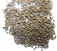11/0 Charlotte true Cut Beads Metallic Dark Bronze 10/20/50/250/500 Grams 1300 Pieces Metallic 2.0mm embroidery materials, jewelry making