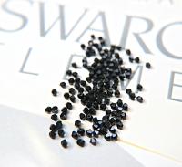 6/8 MM Jet Black Swarovski Bicone Beads 12/24/36/72/144/288 Pieces (280) Gowns embellishments