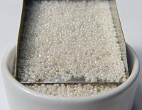 11/0 Charlotte true Cut Beads Ceylon Pearl White 10/20/50/250/500 Grams rare vintage beads, ivory beads, wedding embellishment, embroidery