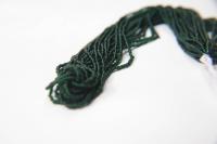11/0 Czech Seed Bead Deep Green Transparent 1/5/25/50/100 Full hanks Preciosa Ornella loose beads, mix beads, embroidery materials, craft