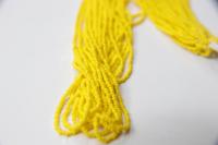 11/0 Czech Seed Bead Yellow Opaque 1/5/25/50/100 Full hanks Preciosa Ornella loose beads, mix beads, embroidery materials, craft supplies
