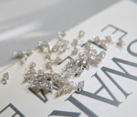 4mm Swarovski Light Grey Opal crystal dangles in Sterling Silver wire wrapped- charms- drops- jewelry making 36/72/144/432/1000Pieces