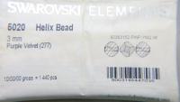 3mm Swarovski Purple Velvet Beads 5020 Faceted Helix Bead 6/12/36/72/144/288/720/1440 Pieces Jewelry making beads