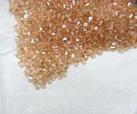 3mm Swarovski Crystal Golden Shadow Beads 5020 Faceted Helix Bead 6/12/36/72/144/288/720/1440 Pieces Jewelry making beads, wedding decor