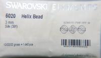 3mm Swarovski SILK Beads 5020 Faceted Helix Bead 6/12/36/72/144/288/720/1440 Pieces Jewelry making beads