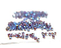 Swarovski (3/4mm) Smoked Topaz AB 2X FC Bicones Rainbow Beads 36/72/144/432/720 Pieces (220) jewelry making findings, embroidery materials