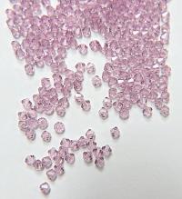 Light Amethyst (4mm) Swarovski Bicone Beads 36/72/144/432/720 Pieces (212) jewelry making, vintage findings, embroidery materials, gemstone