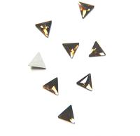 Swarovski 2720 Cosmic Delta 12.5mm Smoked Topaz Non Hotfix 6/24/72/144 pieces home decorations / crystal embellishment Nail art decoration