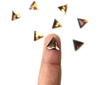 Swarovski 2720 Cosmic Delta 12.5mm Smoked Topaz Non Hotfix 6/24/72/144 pieces home decorations / crystal embellishment Nail art decoration