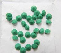 Swarovski 40ss Chaton Round Opaque Green #1100 6/12/24/100/300 Pieces Vinatge Swarovski, Jewelry making, premium materials, embellishments