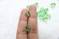 Swarovski 5603 (8 mm) Graphic Cube Crystal 12/36/72/144 Pieces Peridot/Aquamarine/Golden Shadow premium vintage beads, wedding embellishment