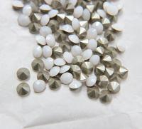 Swarovski 34ss Chaton Round White Alabaster (281) 6/12/24/100/300 Pieces