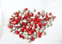 Swarovski 34ss Chaton Round Dark Coral Red (396) 6/12/24/100/300 Pieces Vinatge Swarovski, Jewelry making, premium materials, embellishments