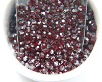 5mm Swarovski Elements Article 5000 Siam SATIN Faceted Round Beads 6/12/36/172/44/288/720 Pieces