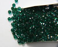 5mm Swarovski Elements Article 5000 Emerald Faceted Round Beads 6/12/36/172/44/288/720 Pieces