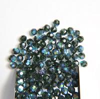 6mm Swarovski Elements Article 5000 Green Tourmaline AB Faceted Round Beads 6/12/36/172/44/288/720 Pieces