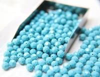 6mm Swarovski Elements Article 5000 Turquoise Faceted Round Beads 6/12/36/172/44/288/720 Pieces