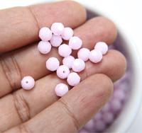 6mm Swarovski Elements Article 5000 Rose Alabaster (293) Faceted Round Beads 6/12/36/172/44/288/720 Pieces