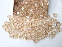 6mm Swarovski Crystal Golden Shadow Beads 5020 Faceted Helix Bead 6/12/36/72/144/288/720 Pieces Jewelry making beads