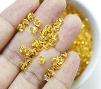 5mm Light Topaz Swarovski Bicones 20/72/144/432/1000 Pieces jewelry making beads