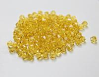 5mm Light Topaz Swarovski Bicones 20/72/144/432/1000 Pieces jewelry making beads