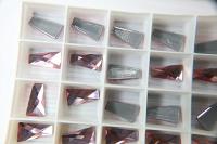 Swarovski 2770 16x9.5mm Wing Flatback hotfix Light Rose 1/6/24/72 Pieces