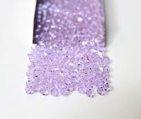 4/5mm Violet Swarovski Bicone Beads 12/36/72/144/432/720 Pieces jewelry making beads VINTAGE SWAROVSKI, embroidery materials, craft supply