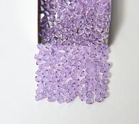 4/5mm Violet Swarovski Bicone Beads 12/36/72/144/432/720 Pieces jewelry making beads VINTAGE SWAROVSKI, embroidery materials, craft supply
