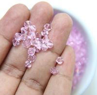 4/5mm Rosaline Swarovski Bicone 12/36/72/144/432/720 Pieces (508) jewelry making beads, vintage findings, wedding decorations
