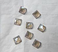 SWAROVSKI 6MM #4854 Space Cut Fancy Stone in 2 Colors 6/24/72/144 Pieces Nail art decoration, craft supplies, wedding decorations, sparkles