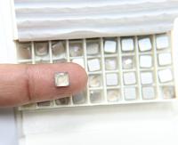 SWAROVSKI 6MM #4854 Space Cut Fancy Stone in 2 Colors 6/24/72/144 Pieces Nail art decoration, craft supplies, wedding decorations, sparkles