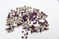 4/8 mm Swarovski #4428 Square Fancy Stone Amethyst 6/36/72/144 Pieces (204)