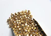 6 mm Aurum Gold Preciosa Vintage Bicones 12/36/72/144/288 Pieces Jewelry making beads Made in Czech Republic rare findings, jewelry making