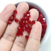 4/5mm Siam Swarovski Bicone 12/36/72/144/432/720 Pieces (208) jewelry making beads, embroidery materials, embellishment findings