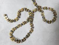 Vintage Swarovski Butterfly Cup Chain in Crystal (5mm) 0.5/1/2/5 Meters Wedding Bridal Supplies|Jewelry Making|Decoration, vintage materials