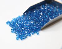 4mm Capri Blue Swarovski Bicone 36/72/144/432/720 Pieces (243) jewelry making beads jewelry supplies, embroidery materials, craft supply