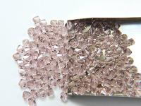 5mm Crystal Antique Pink Swarovski Bicones 20/72/144/432/1000 Pieces jewelry making beads, embroidery materials, findings