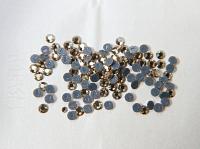 16SS Swarovski Flatbacks Hotfix in Crystal Golden Shadow Chaton Roses (4mm) Made in Austria 36/72/288/720 Pieces
