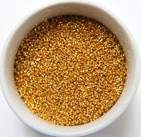 1.7mm Micro GOLD Plated Tube Beads 5/10/100/500 Grams High Quality Nail Art / Haute Couture Embroidery
