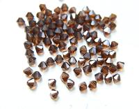 6 mm Smoked Topaz Preciosa Bicones 12/3672/144/288 Pieces Jewelry making beads Made in Czech Republic PREMIUM MATERIALS