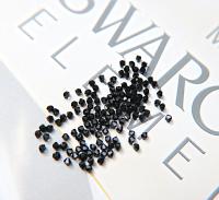 3mm Jet Black Swarovski Bicone Beads 36/72/144/432/720 Pieces (280) Jewelry findings, embroidery materials, jewelry making, craft supplies