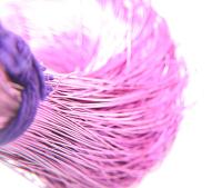 DARK VIOLET Metallic French Wire, Bullion Wire, Gimp Wire 50/100/200/400 Grams, Embroidery Haute Couture materials