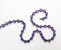 16ss Swarovski 2088 Chain Flat Back Crystal Heliotrope 4mm 0.5/1/2/5 Meters Vintage Black Settings Wedding Supplies|Jewelry Making